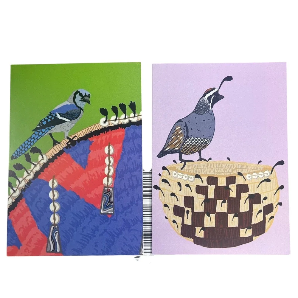 Meyo Marrufo Finger Doodle Collection Native American Art Cards Set of 9‎